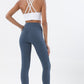 Women High Waisted 2 Piece Set Leggings And Sports Bra Top.