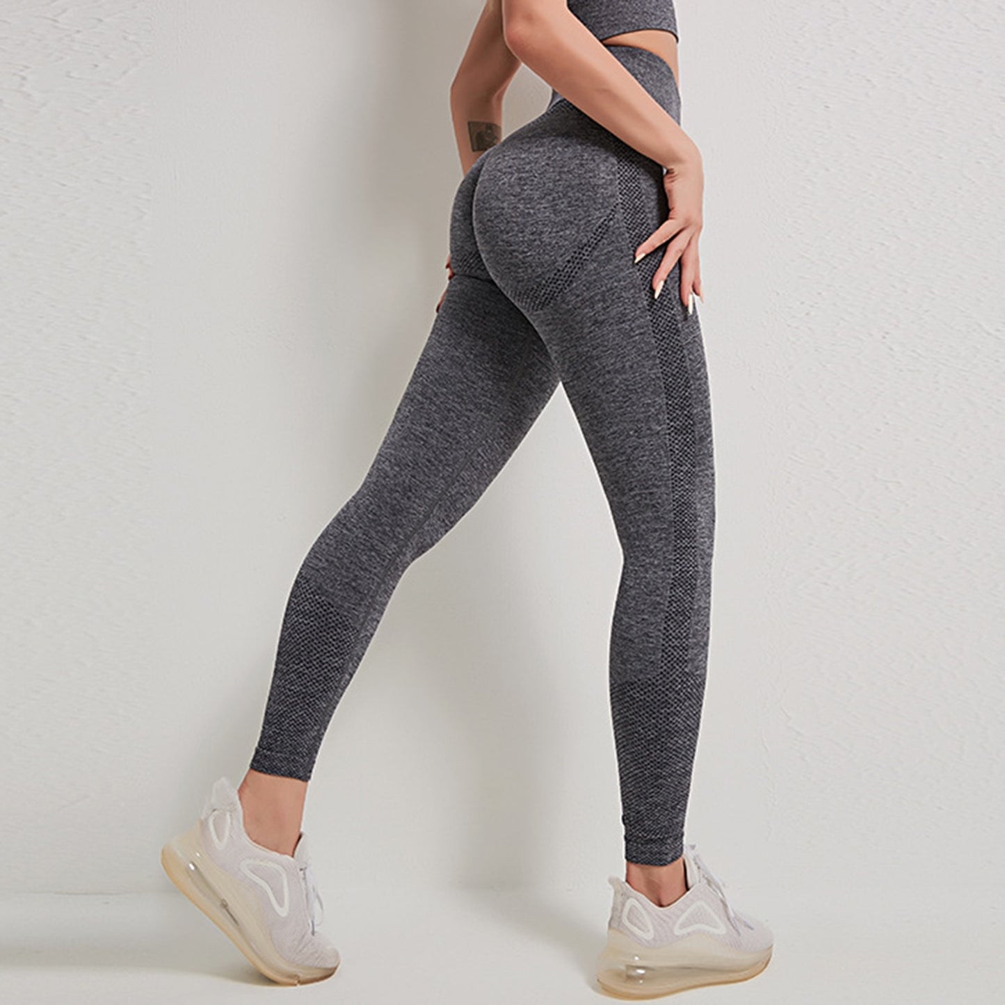 Women Seamless High Waist Push Up Leggings.