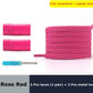 Flat Elastic Lace With Magnetic Lock.