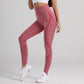 Women Seamless Leggings And Crop Tops.