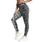 High Waist Leopard And Snake Print Shorts And Leggings.