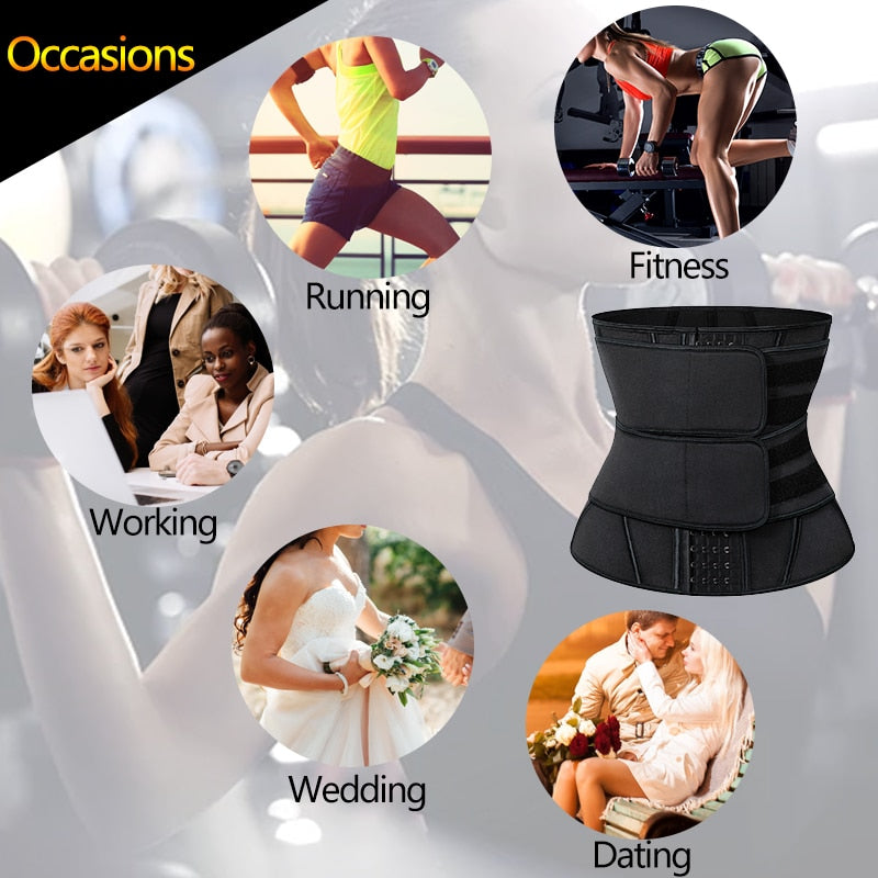 Boned Waist Trainer Corset Cincher