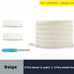 Flat Elastic Lace With Magnetic Lock.