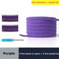 Flat Elastic Lace With Magnetic Lock.