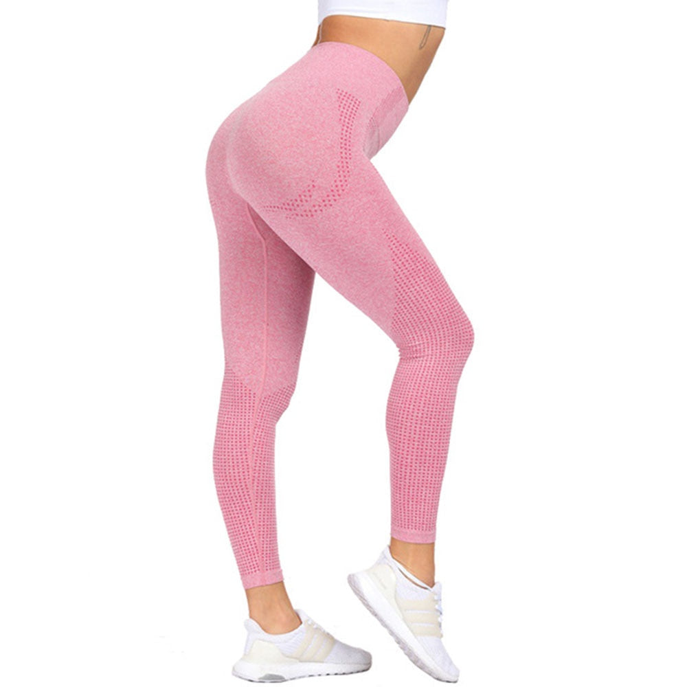 Women Seamless High Waist Push Up Leggings.