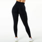 Women Amplify Scrunch Butt, Push Up Booty Legging And Long Sleeve Crop Top.