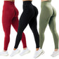 3 Pack Women Amplify Seamless, Scrunch Bottom Leggings.