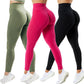 3 Pack Women Amplify Seamless, Scrunch Bottom Leggings.