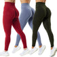 3 Pack Women Amplify Seamless, Scrunch Bottom Leggings.